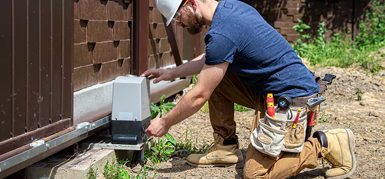 Electric Driveway Gate Installation Champlin