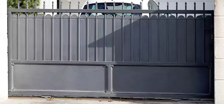 Metal Driveway Gate Installation Champlin